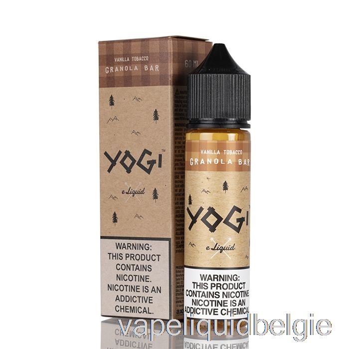 Vape België Vanille Tabak Mueslireep - Yogi E-liquid - 60ml 6mg